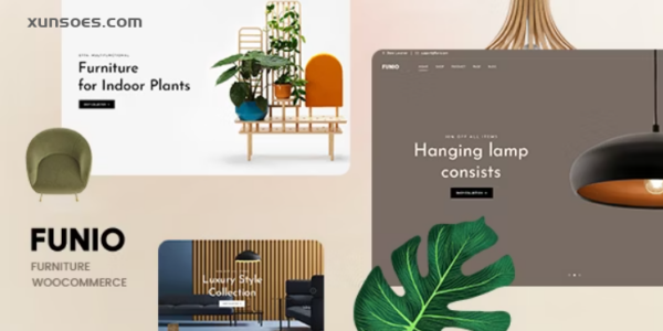 Funio – Furniture WooCommerce WordPress Theme 1.0.0 GPL Theme