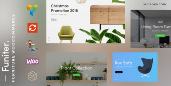 Funiter  – Elegant furniture shop for WooCommerce 1.3.4 GPL Theme