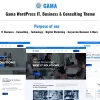 Gama IT, Business and Consulting WordPress Elementor Theme WordPress Theme 1.0.0 GPL Theme