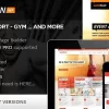Gameplan Event and Gym Fitness WordPress Theme 1.6.1 GPL Theme