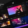 Gana Music and Event WordPress Theme 1.0.3 GPL Theme