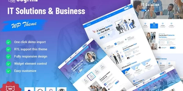 Gogrin IT Solutions Business Service WordPress Theme 1.0.0 GPL Theme