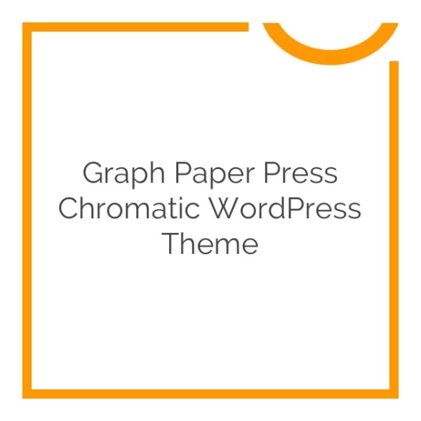Graph Paper Press Chromatic WordPress Theme 4.0.1 GPL Theme
