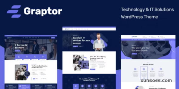 Graptor Technology IT Solutions WordPress Theme 1.0 GPL Theme