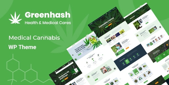 Greenhash Medical WordPress Theme 1.0 GPL Theme
