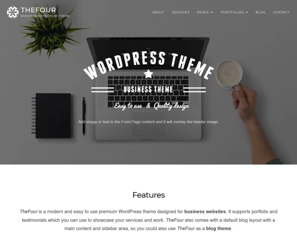 GretaThemes – TheFour 1.3.4 GPL Theme