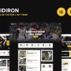 Gridiron | American Football NFL Superbowl Team WordPress Theme 1.0.2 GPL Theme