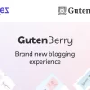 Gutenberry Gutenberg-based Clean Blog WordPress Theme 1.0.1 GPL Theme
