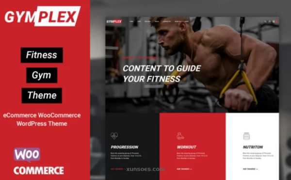 Gymplex Sports, Fitness and Gym WooCommerce Theme 1.0 GPL Theme