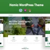 Hamia- Creative Green Tree WordPress Theme 1.0.0 GPL Theme
