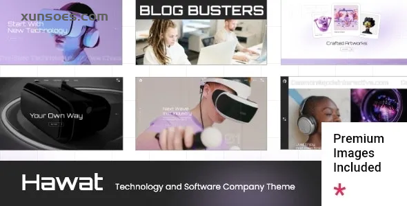 Hawat Technology and Software Company Theme 1.0 GPL Theme