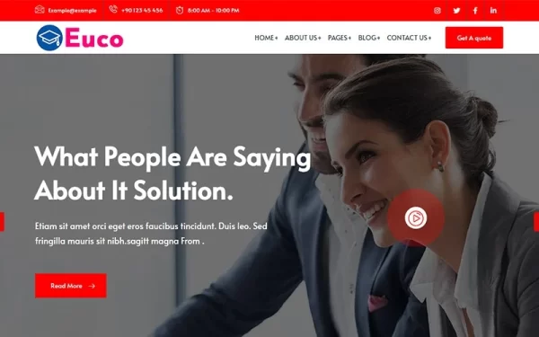 Hazom IT Solutions Digital Marketing Agency WordPress Theme 1.0.0 GPL Theme
