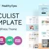 HealthEyes Optician WordPress Theme 1.0.1 GPL Theme