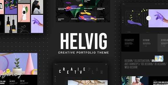 Helvig Creative Portfolio Theme 1.0 GPL Theme