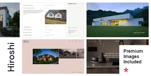 Hiroshi Architecture and Interior Design Theme 1.0 GPL Theme