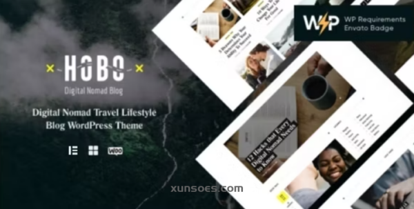 Hobo | Travel Lifestyle Blog WordPress Theme 1.0.9 GPL Theme