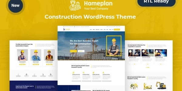 Home plan – Construction WordPress Responsive Theme WordPress Theme 1.0.0 GPL Theme
