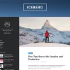 Iceberg Clean Modern WordPress Blog Theme 2.1.1 GPL Theme