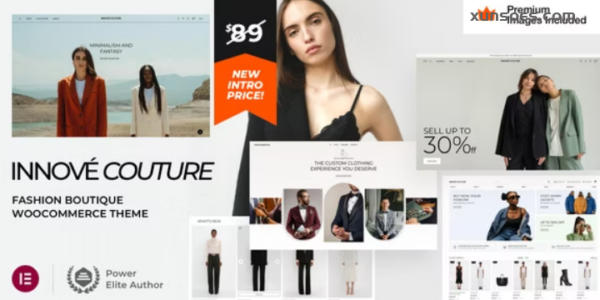 Innové Couture Fashion Boutique WordPress 1.0 GPL Theme