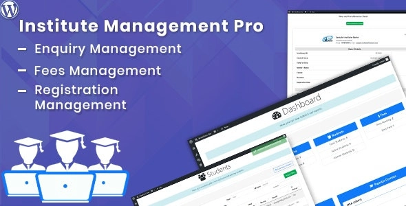 Institute Management Pro For WordPress 2.7 GPL Plugins