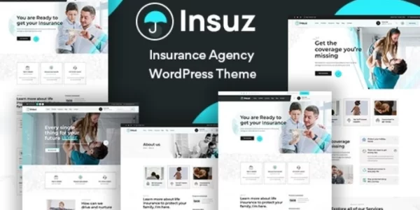 Insuz Insurance Company WordPress Theme 1.0 GPL Theme