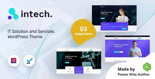 Intech IT Solutions Company WordPress Theme 1.0 GPL Theme