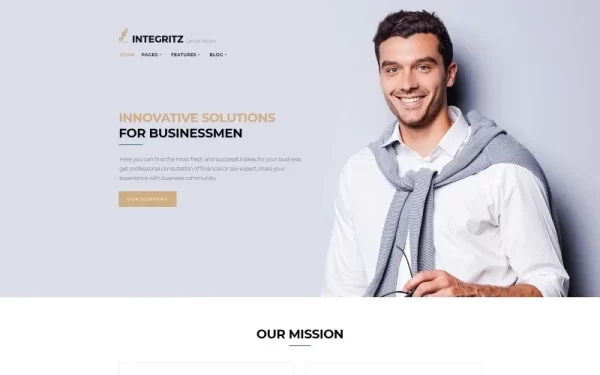 Integritz Responsive Law Firm WordPress Elementor Theme WordPress Theme 1.0.0 GPL Theme