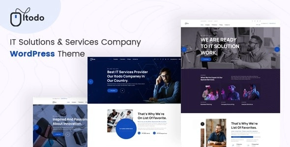 Itodo IT Solutions Services Company WordPress 1.0 GPL Theme