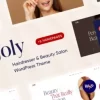 Joly Hairdresser Beauty Salon WordPress Theme 1.0 GPL Theme