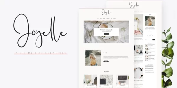 Joyelle Creative Artist WordPress Theme 1.0 GPL Theme