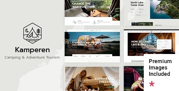 Kamperen Camping and Adventure Tourism 1.0 GPL Theme