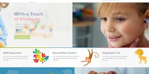 KiddiCare Pediatric Clinic WordPress Theme 1.0.0 GPL Theme