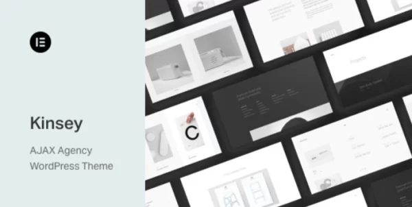 Kinsey – AJAX Agency WordPress Theme 1.9.2 GPL Theme