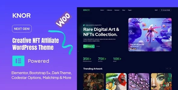 Knor Digital Agecny WordPress Theme 1.0 GPL Theme