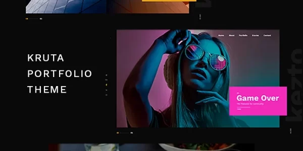 Kruta Portfolio WordPress Theme 1.0 GPL Theme