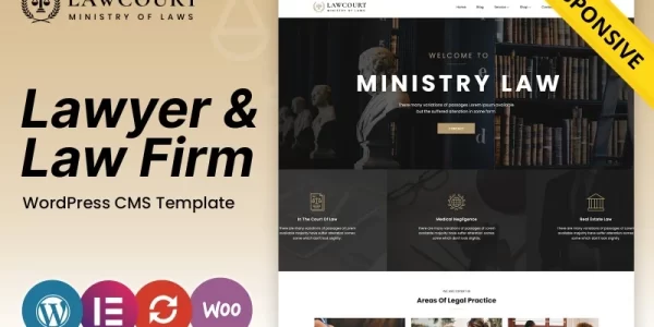 Lawcourt Attorney Lawyers WordPress Theme 1.0.0 GPL Theme