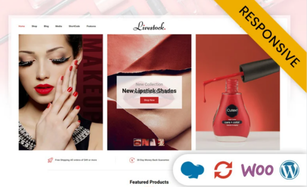 LiveStock Multipurpose Store WooCommerce Responsive Theme 1.0 GPL Theme