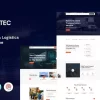 Logistec – Transportation Logistics WordPress 1.0.1 GPL Theme