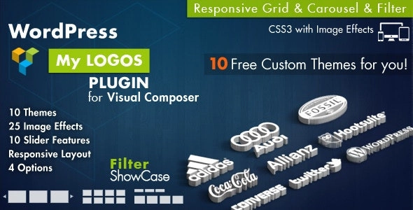 Logos Showcase for Visual Composer WordPress 2.8 GPL Plugins