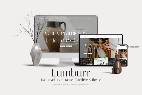 Lumburr – Handmade Ceramics WordPress Theme 1.0.0 GPL Theme