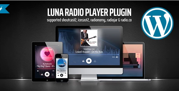 Luna Web Radio Player WordPress Plugin 6.22.04.21 GPL Plugins