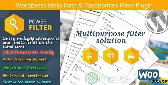 MDTF WordPress Meta Data Taxonomies Filter 2.3.1 GPL Plugins