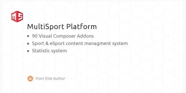 MSP MultiSport eSport WordPress plugin with 90 Visual Composer addons 4.1.19 GPL Plugins