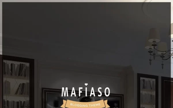 Mafiaso Creative Blog WordPress Theme 1.0.3 GPL Theme