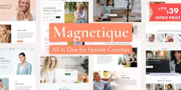 Magnetique — Coaching Online Courses 1.1 GPL Theme
