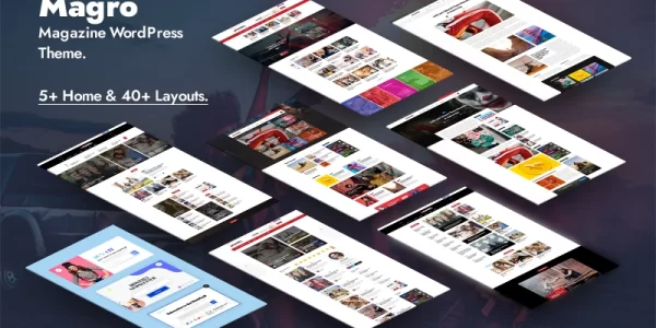 Magro News Magazine And Blog WordPress Theme 1.0 GPL Theme