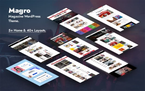 Magro News Magazine And Blog WordPress Theme 1.0 GPL Theme