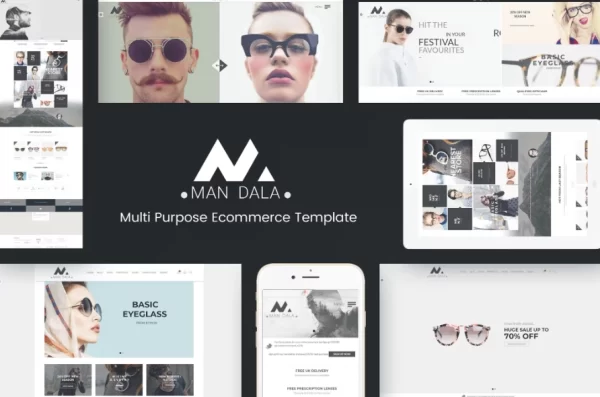 Mandala Responsive Ecommerce WordPress Theme 1.9.3 GPL Theme