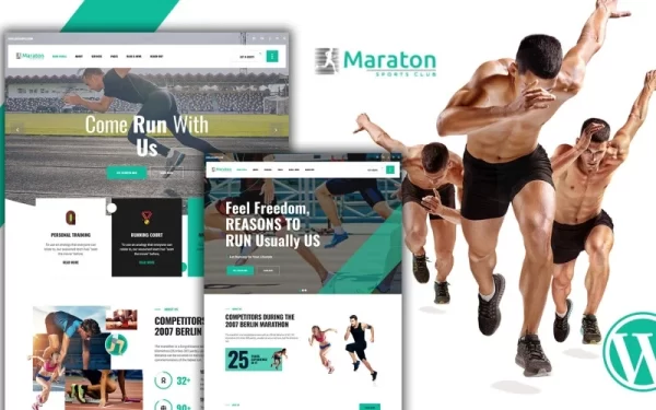 Maraton Marathon WordPress Theme 1.0.0 GPL Theme