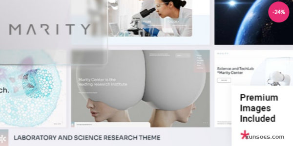 Marity Laboratory and Science Research Theme 1.0 GPL Theme